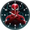 spiderman swinging into tomorrow 5t wall clock
