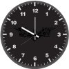 batman logo artwork rz wall clock