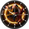 deadpool and wolverine born for battle nw wall clock