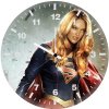 candice swanepol supergirl na wall clock