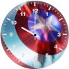 marvel legends captain america shield 93 wall clock