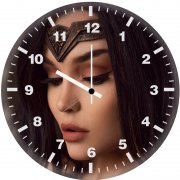 cosplay of wonder woman 1984 30 wall clock