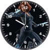 scarlett johansson black widow m9 wall clock