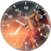 wonder woman cosplay od wall clock