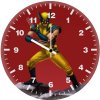 wolverine metal claws rising xo wall clock