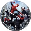 venom spiderman fight 4w wall clock