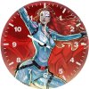 black widow white suit 5f wall clock