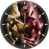 origin of deadpool and wolverine g8 wall clock