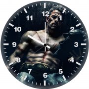 batman damaged gd wall clock