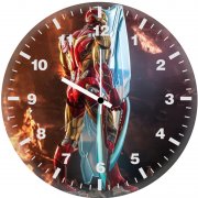 iron man coming w5 wall clock