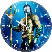 aquaman new 73 wall clock