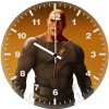 dc black adam jl wall clock