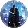 batman standing on the rooftop r3 wall clock