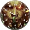 cable behind deadpool yh wall clock