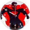 superman red dark gs wall clock