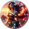 marvelous moments with wonder woman jk wall clock