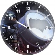 batman batsignal 7z wall clock