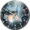 batman super man k6 wall clock