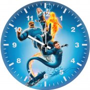 the fantastic four first steps divine power fe wall clock