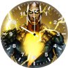 black adam dc fandom fanart jz wall clock