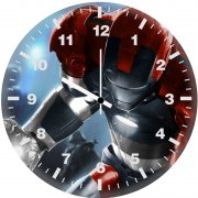 iron man comic art sv wall clock