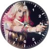 harley quinnn cosplay 0l wall clock
