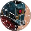 star lord art yr wall clock