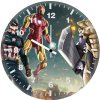 three vs one jd wall clock