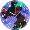 miles morales jumping art 1v wall clock