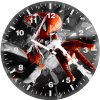 spiderman monochrome aw wall clock