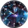 iron man invisible ly wall clock