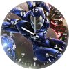 iron man and pepper potts rescue suit 6e wall clock
