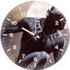black panther artmm wall clock