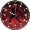 carnage minimalism hw wall clock