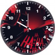 batman animated series artwork dr wall clock
