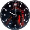 back in black wolverine p6 wall clock