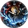 thor hammer lighting in wall clock