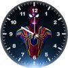 spiderman lowpoly minimalism se wall clock