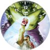hulk vs anime guy jr wall clock