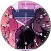 cyborg starfire fan art td wall clock