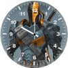 art new deathstroke m6 wall clock