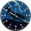 searching in the dark di wall clock