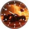 the batmobile meets superman 33 wall clock