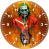 the joker psycho circus tm wall clock