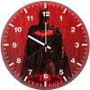 the batman vengeance in red th wall clock