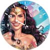 wonder woman amazing smile px wall clock