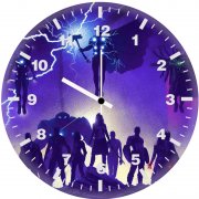 avengers infinity war art 2p wall clock