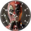 deadpool smelling smoke of two guns r2 wall clock