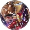 tony stark iron man 7q wall clock