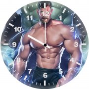 muscular thor vb wall clock